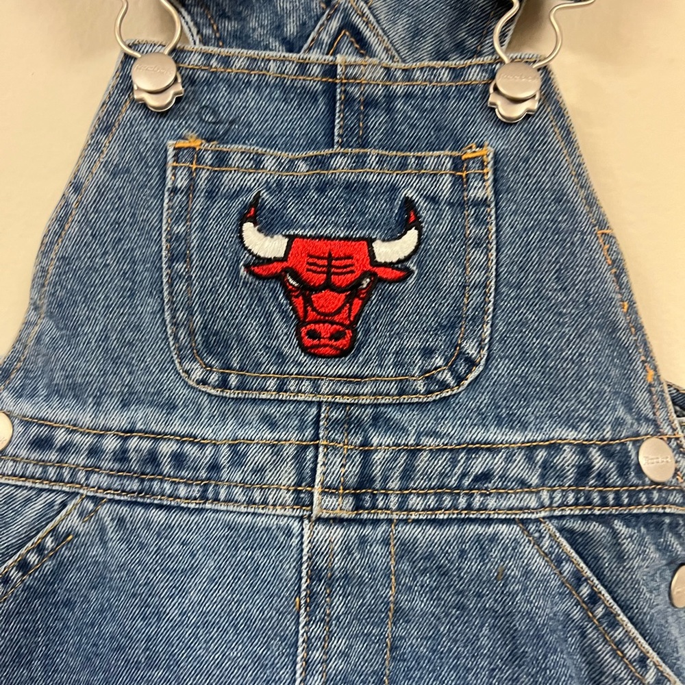 Chicago Bulls Toddler Overall Dress -New - Picture 3 of 8